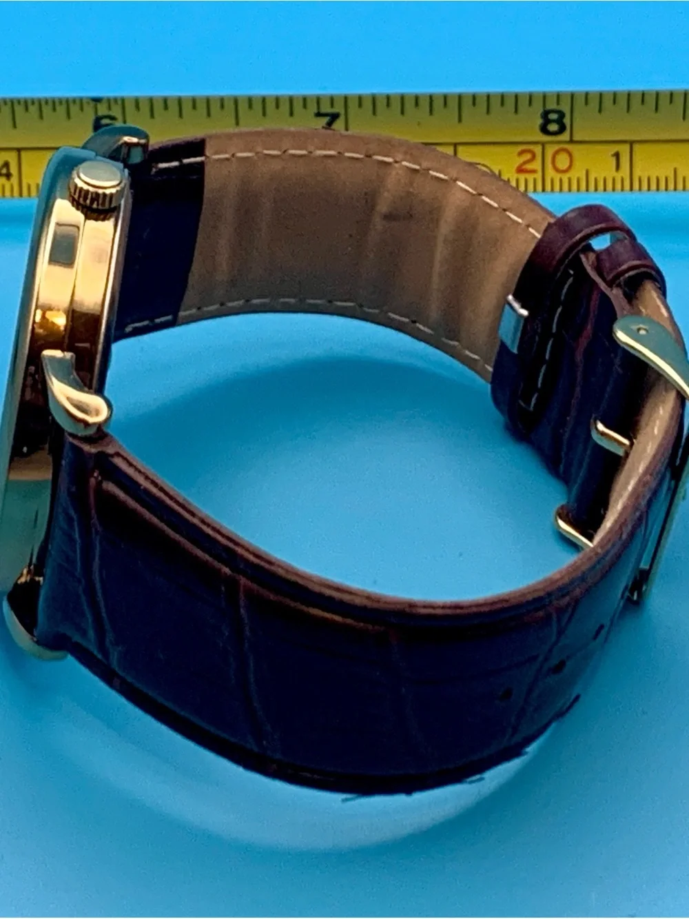 B&R BELL & ROSE Men’s Fashion Wristwatch Faux Subdials Japan Movt Works New Batt